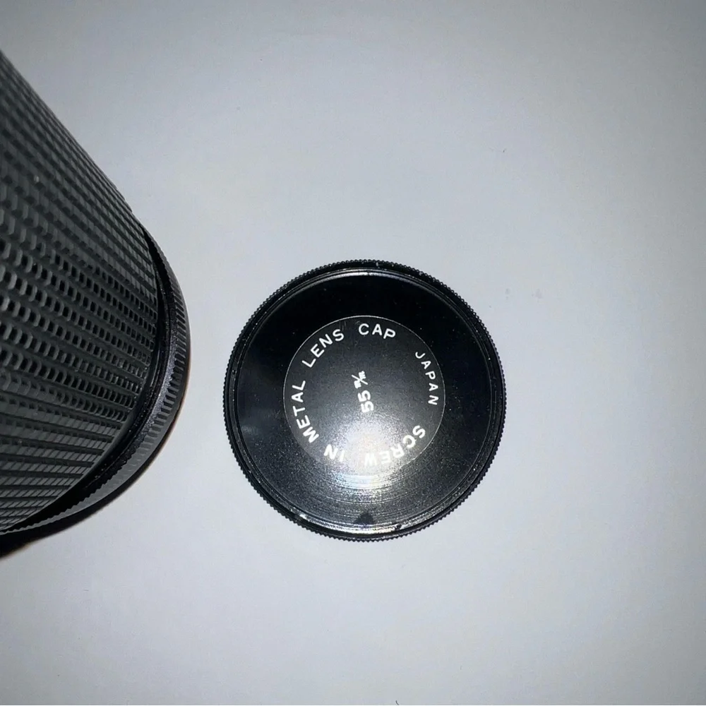 Spiratone Asanuma F=70mm-150mm Camera Lens Vintage Black Preowned Untested!!